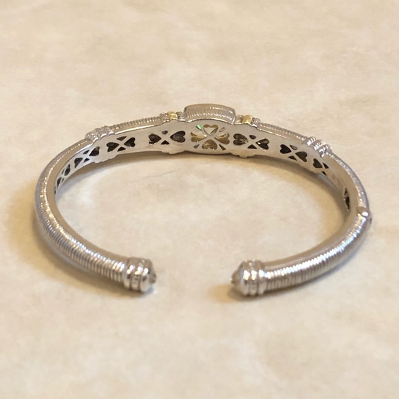 Judith Ripka Canary Diamond Cuff Bracelet - Picture 7 of 16